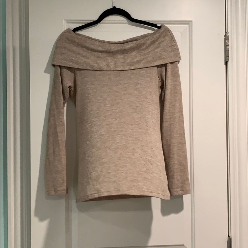 Off Shoulder Sweater